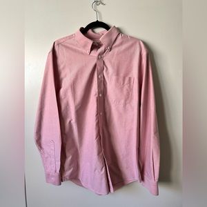 L. L. Bean Men’s Wrinkle-Free Classic Oxford Cloth Shirt slightly Fitted, 16-34